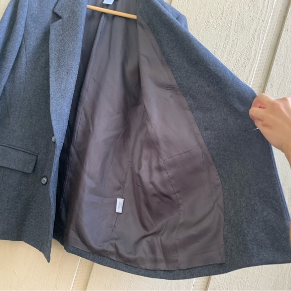 Vintage Pendleton 100% Virgin Wool Coat, Double Breasted Peacoat, Winter Jacket - Picture 10 of 15